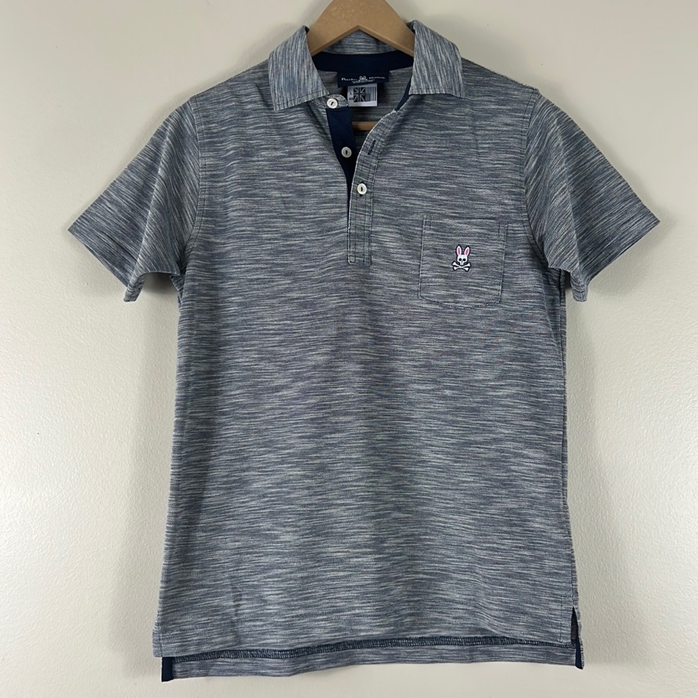 Psycho Bunny Boys Gray Polo Shirt